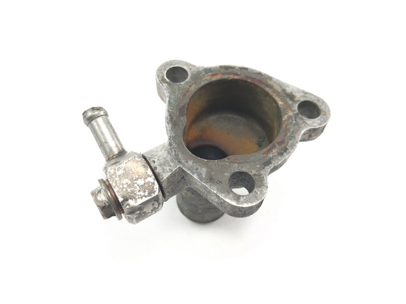 Sachs ZX 125 [1998] - thermostaathuis wateraansluiting koelwaterflens