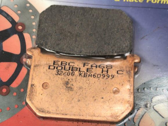 Kawasaki Z 1100 KZT10A [1984] - Jarrutyynyjen jarrulohkot kaksinkertainen sintraus EBC