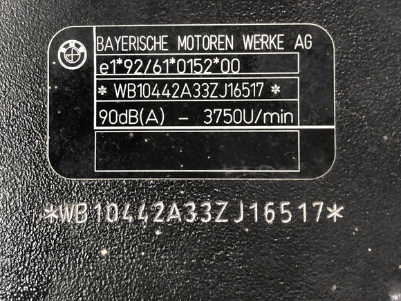 BMW R 1200 CL K30 [2003] - frame with papers