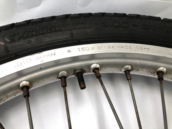 Honda XL 600 R PD03 [1986] - Front wheel rim