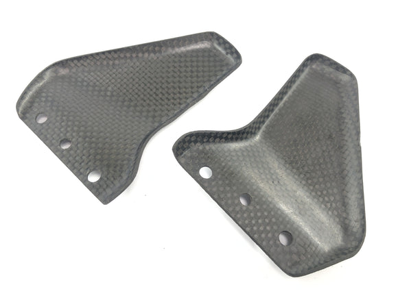 Ducati Monster S4R M4 [2004] - Fersenschutz hinten Carbon Soziusfußrasten Fersenschutz