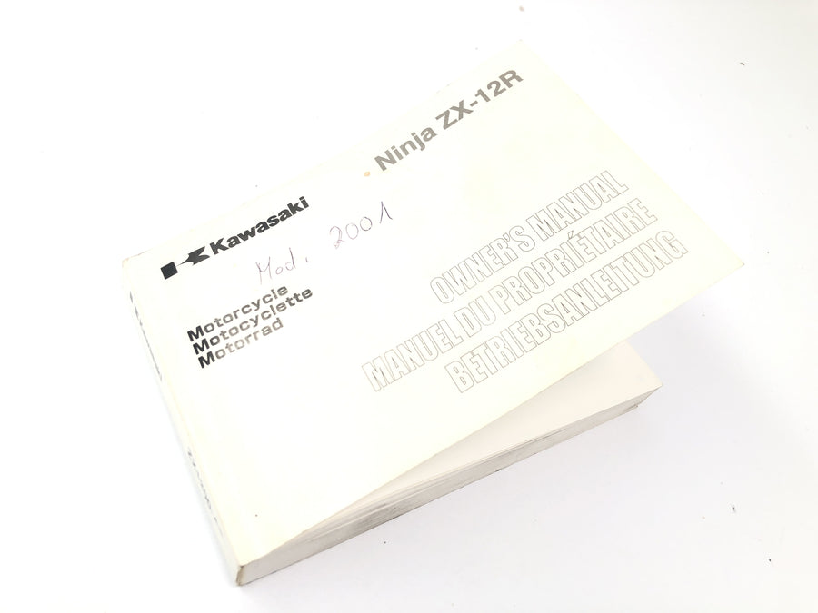 Kawasaki ZX 12 R ZXT20A [2001] - Handbuch Betriebsanleitung Bedienungsanleitung