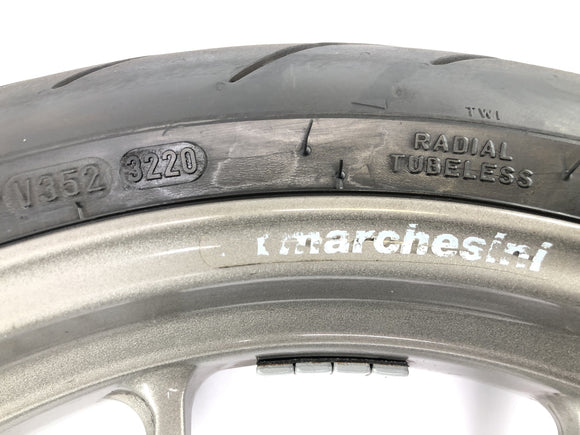 Ducati 999 H4 [2003] - front wheel Rad rim aluminum element Marchesini tires 3.50x17 "