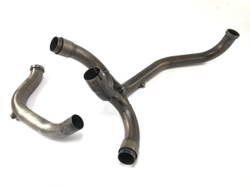 Ducati Monster M600 [1995] - Auspuffkrümmer Verbindungsrohr Abgaskrümmer Y-Rohr - 0