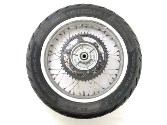 BMW F 650 GS DAKAR [2007] - Ráz zadního kola za sebou