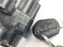 KTM RC 125 [2016] - Schlosssatz Zündschloss Tankdeckel Steuergerät ECU mit Codekarte Schlüsselset-2