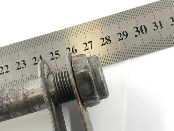 Triumph Bonneville T140V [1976] - Eje del eje trasero con tensor de cadena