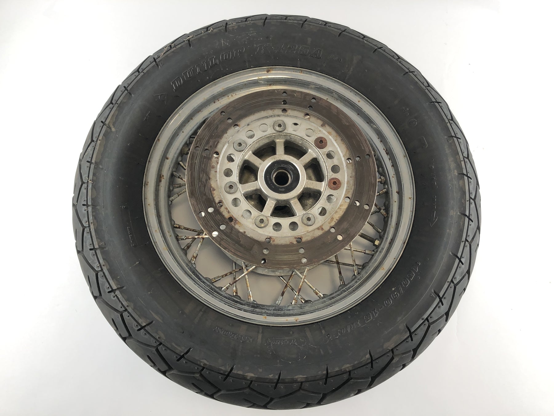 Kawasaki VN 1500 A [1995] - Rear wheel rim Takasago J 3.00 X15 Dunlop K425A 150 90 15