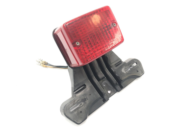 Yamaha XT 600 Z Ténéré 55W [1986] - Uchwyt tablicy rejestracyjnej z tylnym światłem światła tylne światło