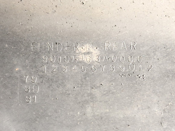 Honda Goldwing GL 1100 SC02 [1980] - Fender Vnitřní blatníky