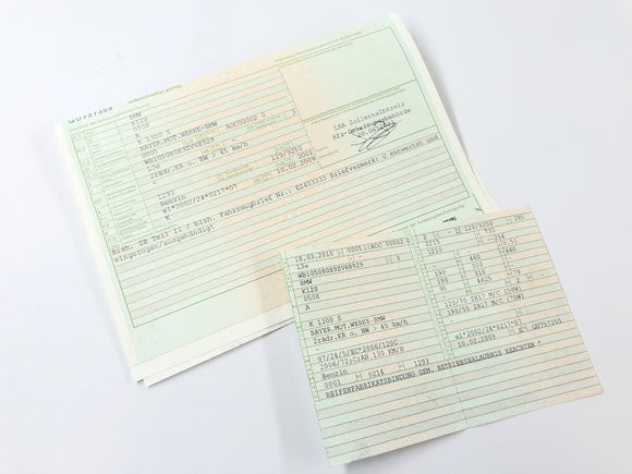 BMW K 1300 S K12S [2010] - moldura com papéis