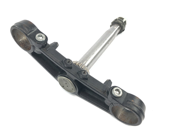 Yamaha MT 03 RM02 [2007] - Gabelbrücke unten Steuerkopfklemmung Lenkkopf Brücke vorne