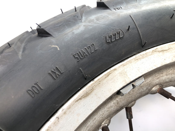 Yamaha XTZ 660 3YF [1992] - paprskové kolo zadního ráfku 2,75 x 17"