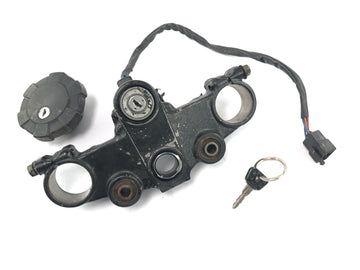 Yamaha XTZ 660 3YF [1992] - Set serrature blocchetto accensione tappo serbatoio ponte forcella superiore