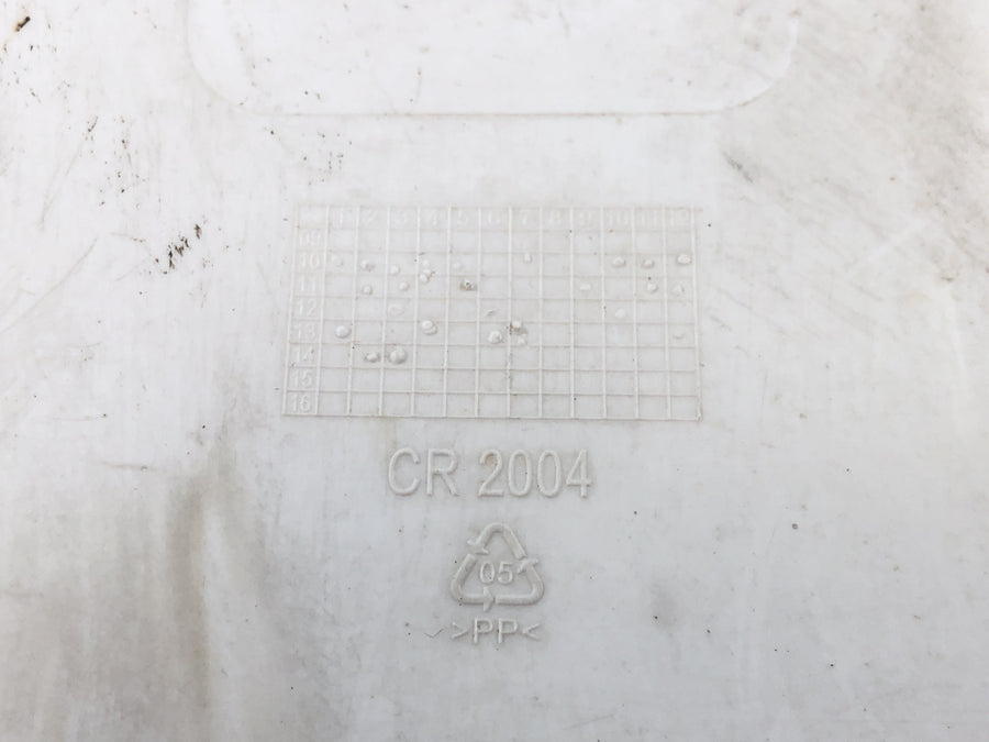 Honda CRF 450 R [2007] - Startnummerntafel Fronttafel Nummernschild vorne Kunststoff
