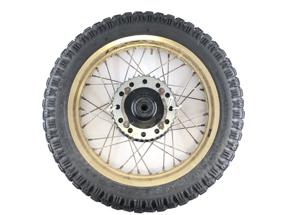 Yamaha XT 600 Zenere 34L [1985] - Rim de roue arrière à l'arrière 2,50 x 18 "