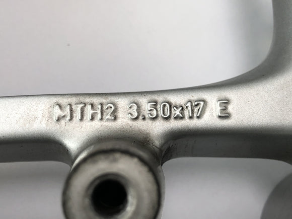 BMW K 1200 GT K12 [2003] - Forhjulsfælg hjul 3,50x17" aluminium sølv