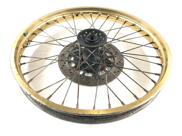 Yamaha XT 600 Zentere 34L [1985] - Zlato z předního kola s brzdovým kotoučem 1,60 x 21 “