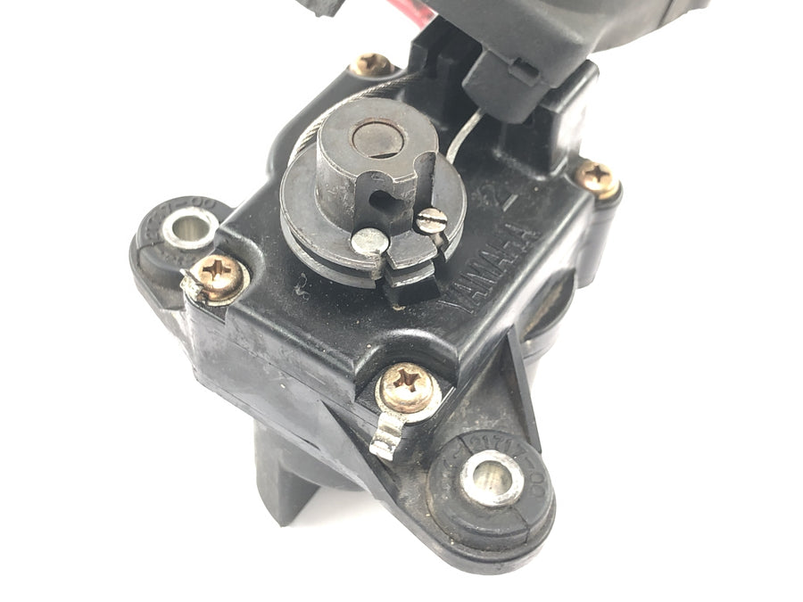 Sachs ZX 125 [1998] - Siłownik sterowania wydechem za pomocą cięgien Bowdena