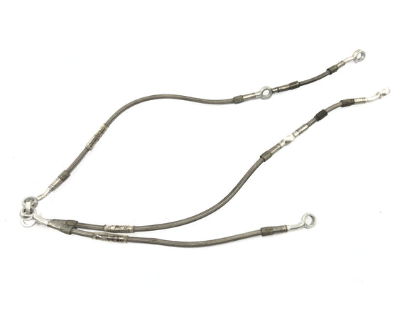 Kawasaki GPZ 1000 RX ZXT00A [1986] - Bremsleitung Stahlflex vorn Spiegler