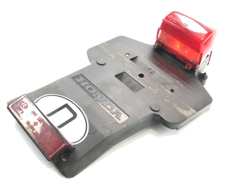 Honda SLR 650 RD09 [1997] - registreringsskylthållare med bakljus - 0