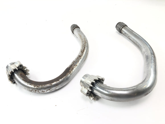 Honda GL 500 Silberwing PC02 [1982] - Manifold Manifolds udstødningsmanifold udstødningsmanifold udstødningsrør til venstre og højre