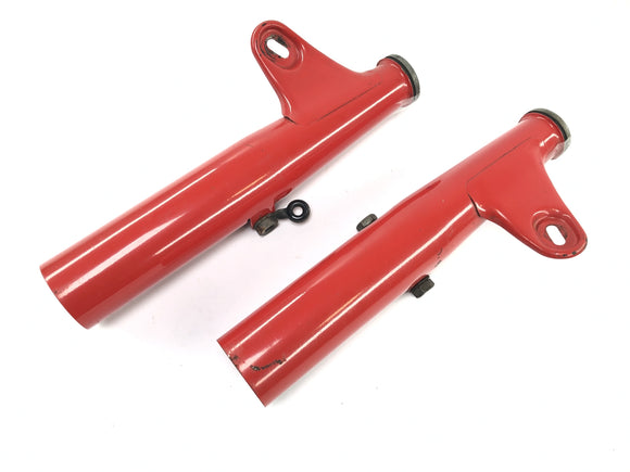 Moto Guzzi V7 Special [1971] - Gabelholm Oberteil Telegabel Scheinwerferaufnahme Paar