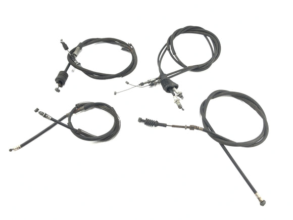 YAMAHA XT 500 1U6 [1981] - Bowden kabelsætgasstog dekompressionstog kobling Kabelbremsetogfront