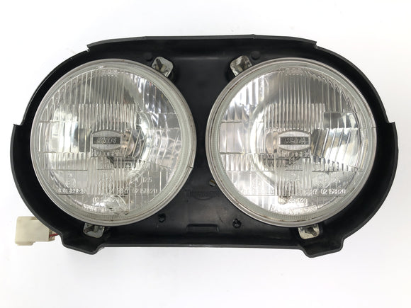 Triumph Daytona 900 T300 [1993] - Módulo de lâmpada de luz frontal de farol duplo ligeiramente danificado