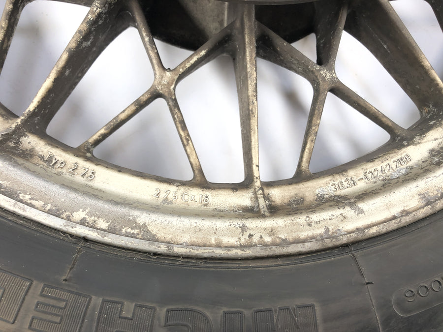 BMW R 100 RT 247 [1981] - Hintardard Rad Rim en la parte posterior con disco de freno