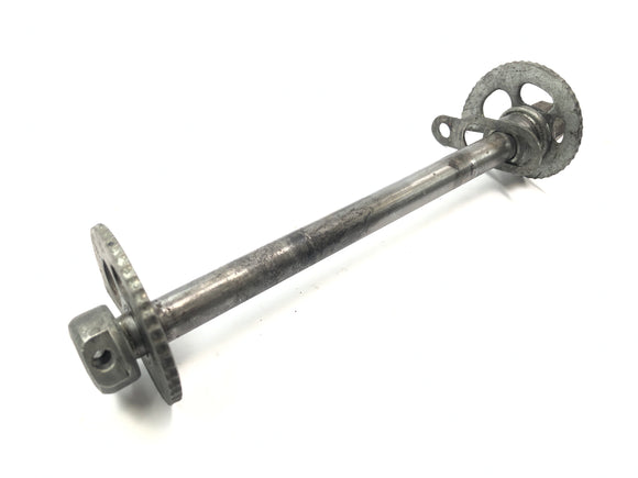 Honda XL 600 R PD03 [1986] - rear axle thru axle with chain tensioner