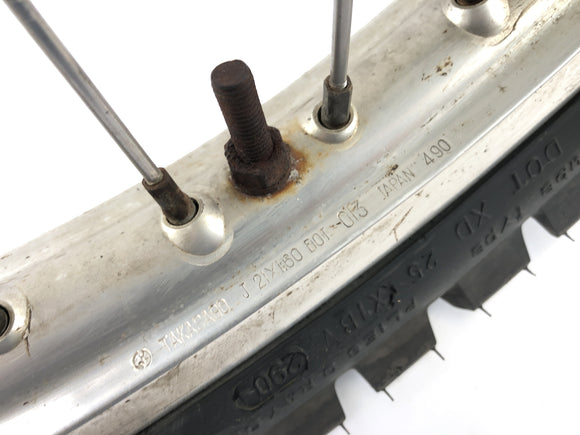 Husqvarna TE 610 8ae [1994] - обод переднего колеса переднего колеса с тормозным дисковым концентратором