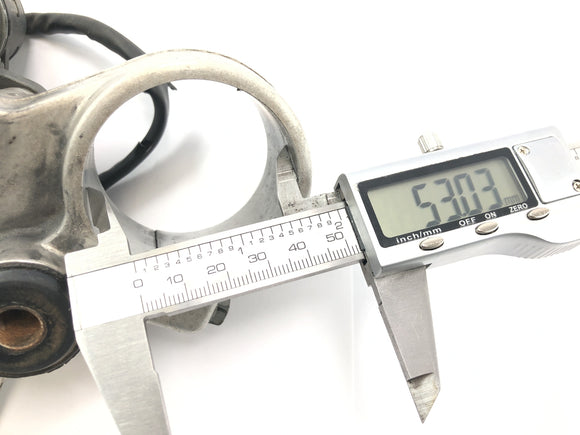 KTM 640 Adventure LC4 [2001] - piastra forcella superiore con blocchetto di accensione