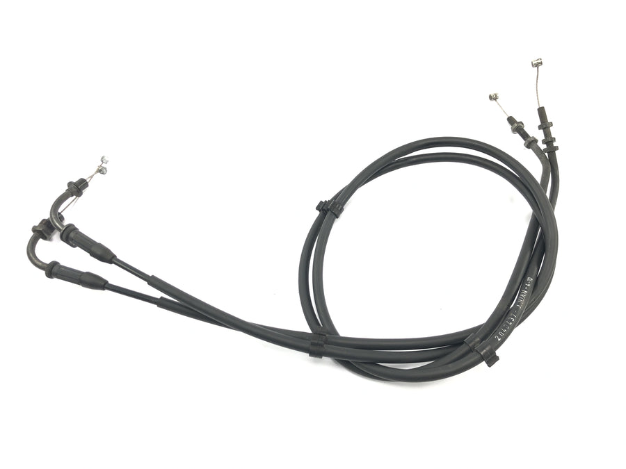 Triumph Bonneville T100 986MF [2012] - Gaszug Gasbowdenzug Doppelzug Gaszugset