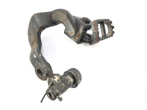 Yamaha TT 600 59X [1986] - Fahrerfußrasten Fußrasten mit Halter links und rechts