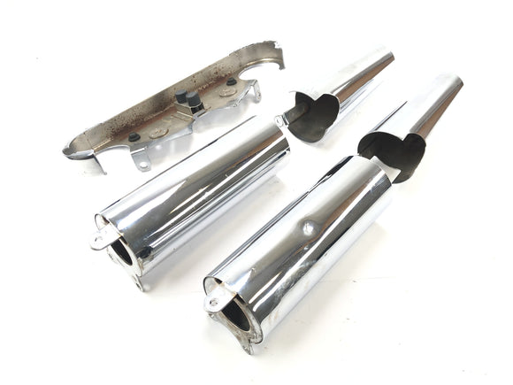 Kawasaki VN 1500 Classic VNT50D [2001] - Dekoracyjne widelec o ślepym chromie przednie koła