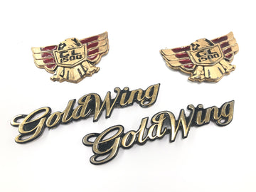 Honda GL 1500 Goldwing SC22 [1993] - Emblem Schriftzug GoldWing Logo Plakette Satz