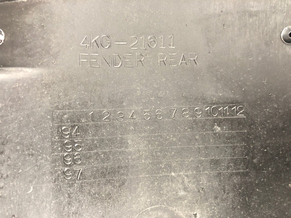 Yamaha XJR 1200 4PU [1995] - revestimiento interior de protección de salpicaduras subterráneas