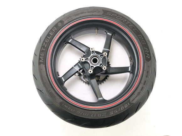 Aprilia SL 1000 Falco PA [2000] - RAD RAD RAD RAD 6,00 x 17 palců pneumatiky 180/55 ZR17 Metzeler