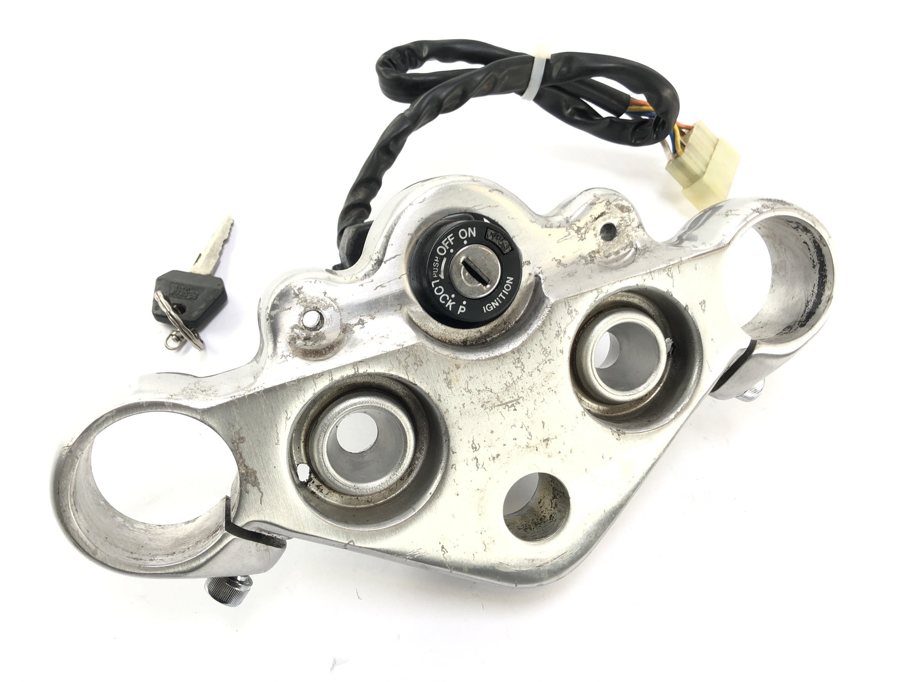 Triumph Thunderbird 900 T309RT [1996] - Top triple clamp with ignition lock