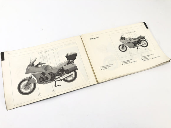 BMW K 1100 RS [1991] - Provozní pokyny