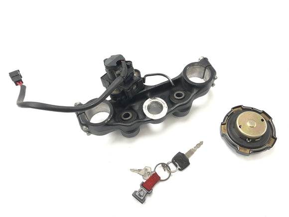 ホンダSLR 650 RD09 [1997]  - イグニッションロックタンクロック付きの上部のガベルブリッジ