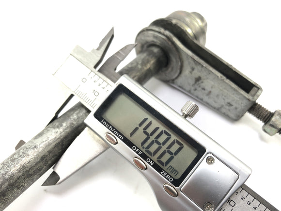 Yamaha Rd 350 YPVS 31K [1984] - Bakaxel med kedjespännare