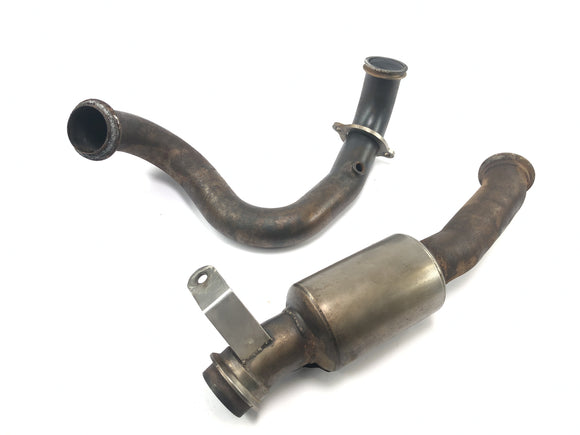 KTM Duke 690 A3 [2012] - Krümmer Auspuffkrümmer Vorschalldämpfer Katalysator