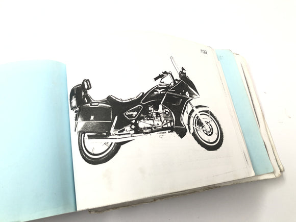 Moto Guzzi California III VY Integrale [1990] - Bedienungsanleitung Handbuch Manual
