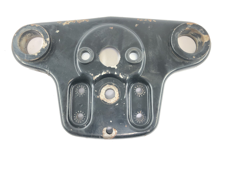 Moto Guzzi V7 Special [1971] - ponte superior do garfo, placa da cabeça de direção, ponte da cabeça de direção