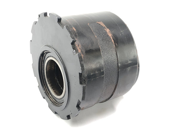 Triumph Sprint St 1050 [2005] - řetězový napínač na zádech