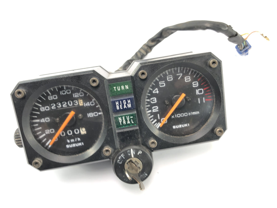 Suzuki DR 350 SK42B [1991] - Tacho Cockpit Tacho unit Instrument combination Tachosatz