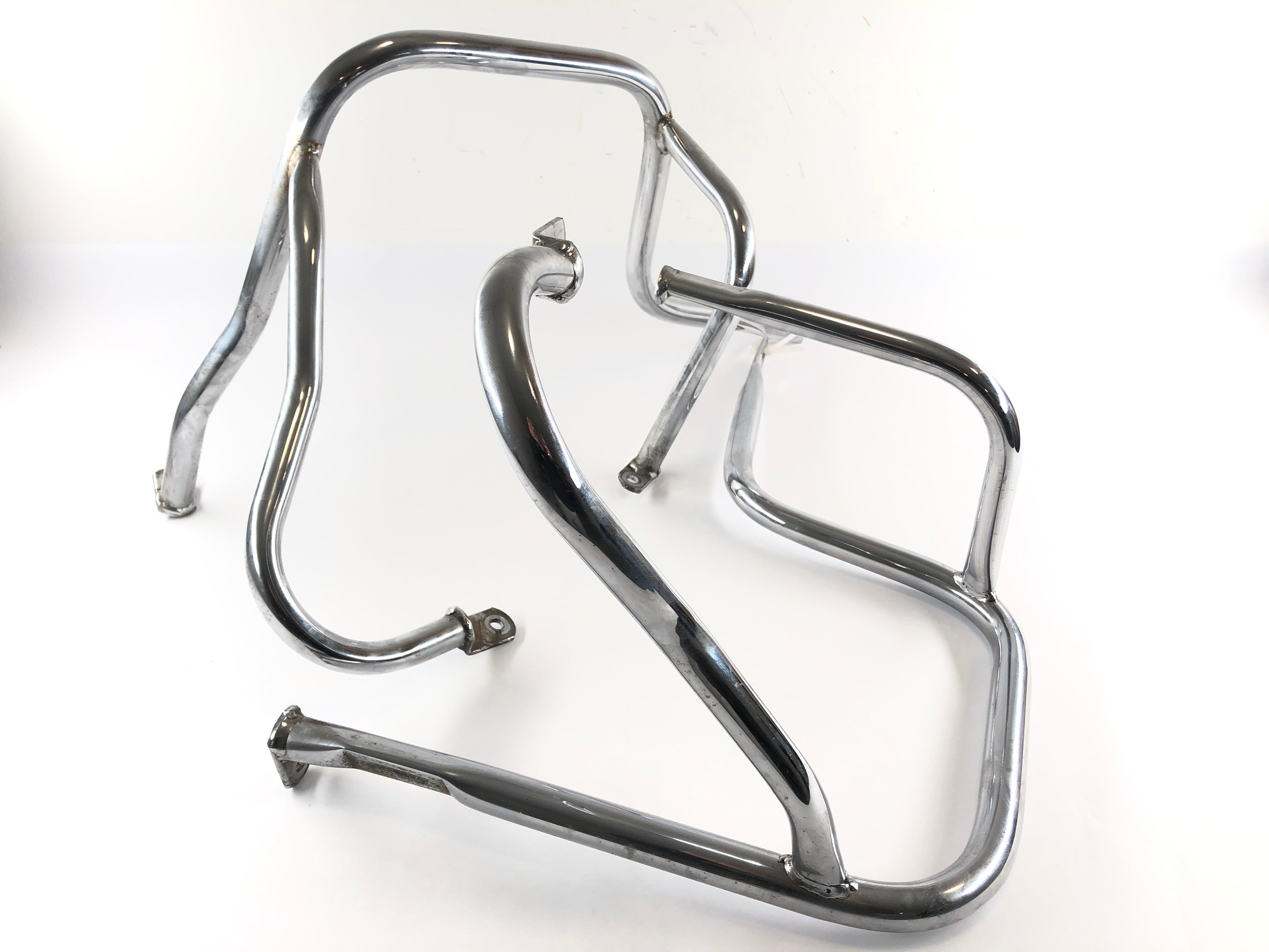 BMW R 1100 GS [1990] - Crash bar holder damaged