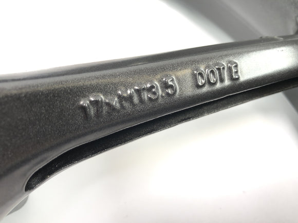 Triumph Street Triple R 675 D67ld [2010]  - フロントホイールラッドリムアルミニウムブラック3.5x17 "